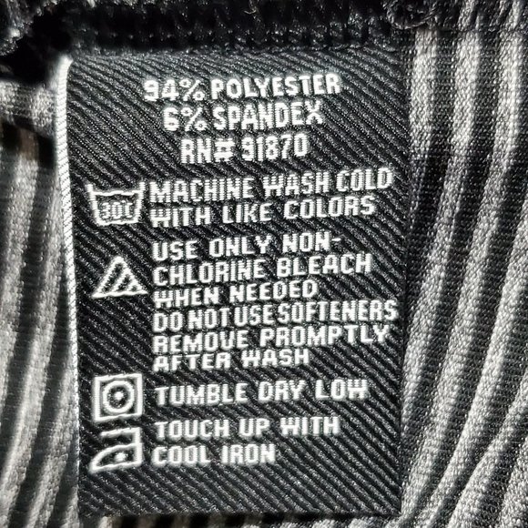 bolle' Golf Thermal Striped Quarter Zip Long Sleeve Pullover Shirt Jacket - Picture 5 of 7